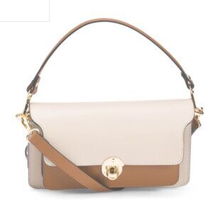 on SALE at Marshalls - ISADORA Made In Italy Leather East West Struct Crossbody